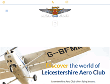 Tablet Screenshot of leicesterairport.com